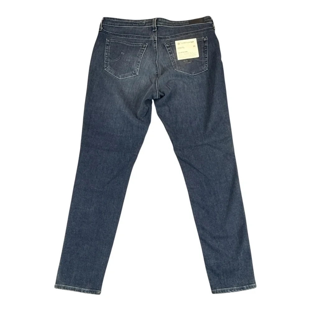 AG Adriano Goldschmied Legging Ankle Jeans Womens 32 Blue Contour 360 Skinny